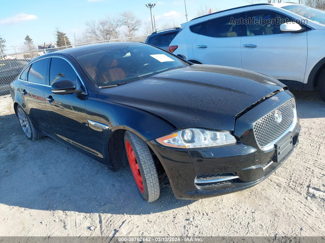 2013 Jaguar Xj Xjl Portfolio Black vin: SAJWJ2GD6D8V44846