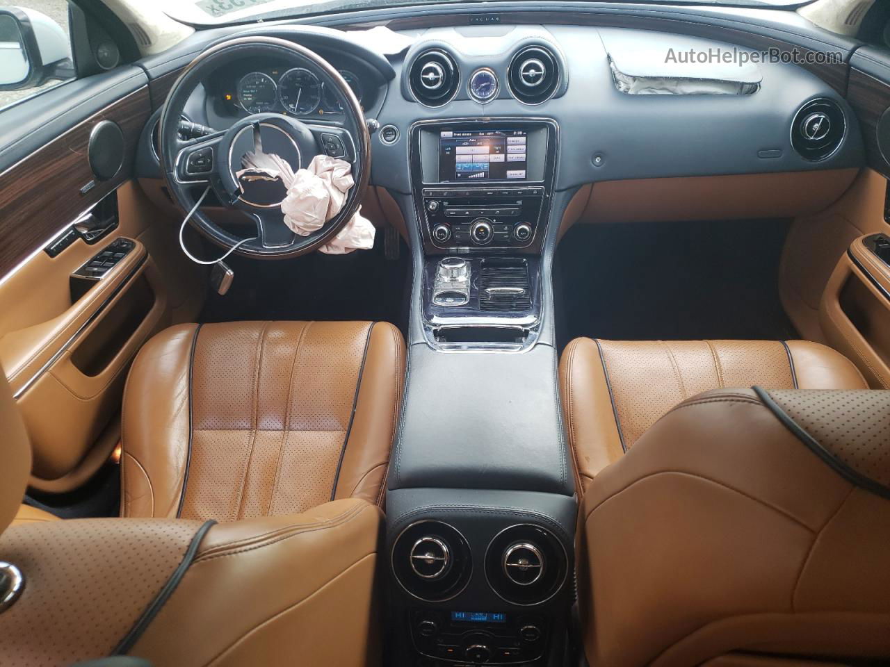 2013 Jaguar Xjl Portfolio Белый vin: SAJWJ2GD6D8V47844