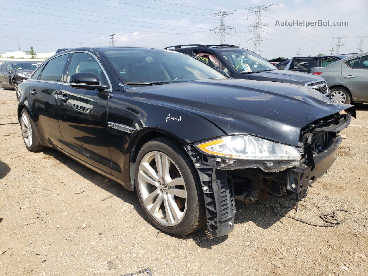 2013 Jaguar                      Xjl Portfo Black vin: SAJWJ2GD6D8V52848