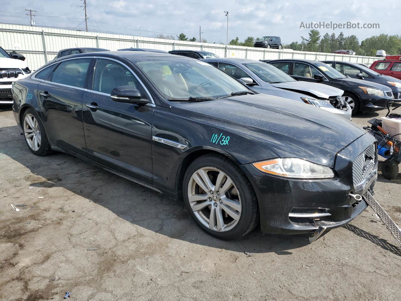 2013 Jaguar Xjl Portfolio Black vin: SAJWJ2GD7D8V52244