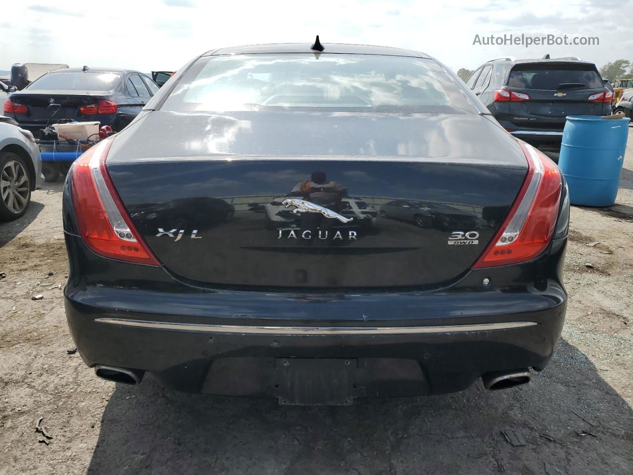 2013 Jaguar Xjl Portfolio Black vin: SAJWJ2GD7D8V52244