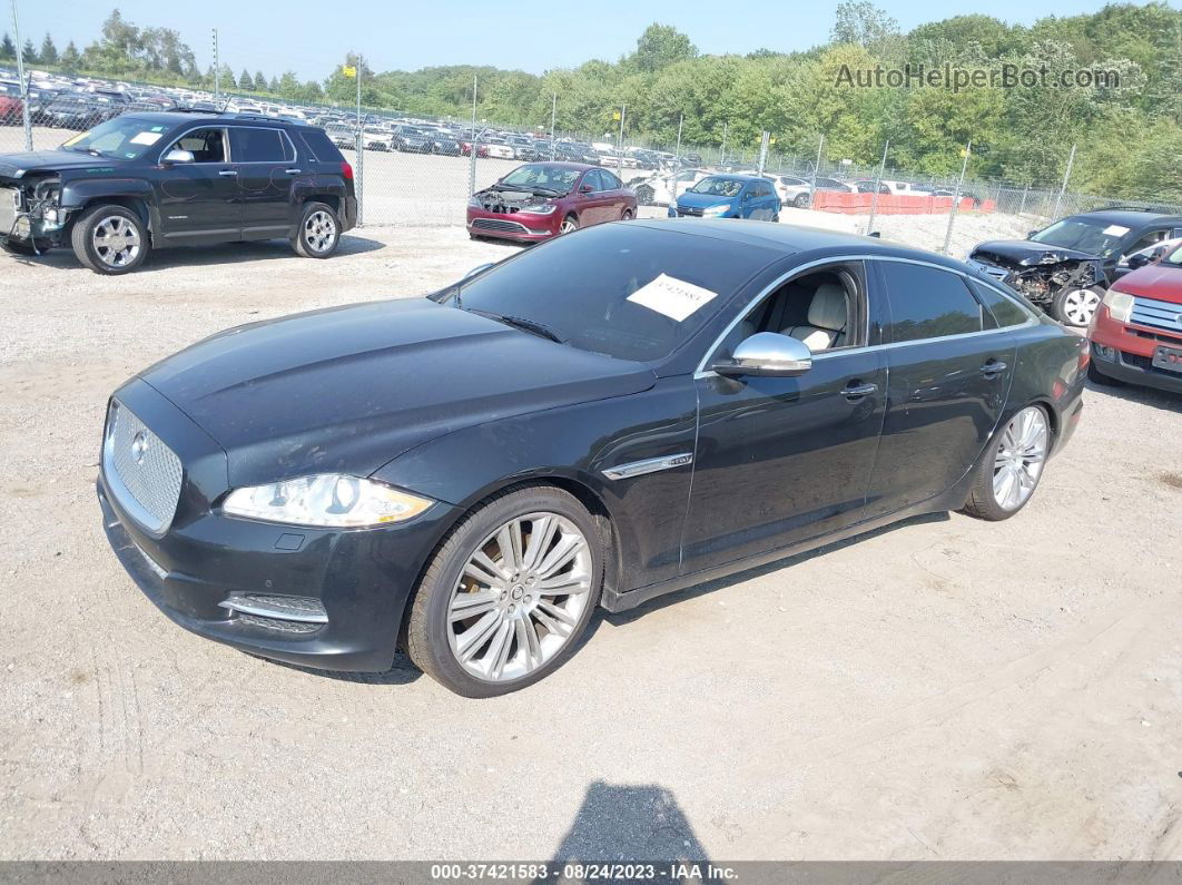 2013 Jaguar Xj Xjl Portfolio Black vin: SAJWJ2GD8D8V47764