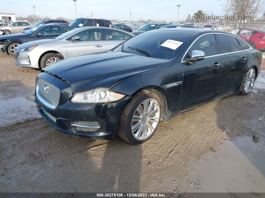 2013 Jaguar Xj Xjl Portfolio Black vin: SAJWJ2GD8D8V47764