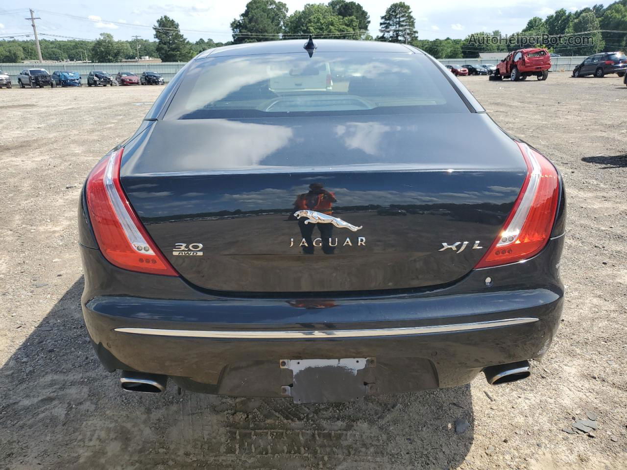 2013 Jaguar Xjl Portfolio Black vin: SAJWJ2GD9D8V45814