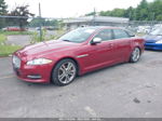 2013 Jaguar Xj Xjl Portfolio Burgundy vin: SAJWJ2GD9D8V49071