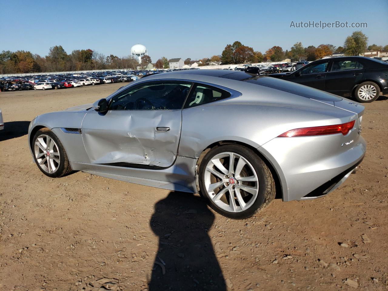 2016 Jaguar F-type S Серебряный vin: SAJWJ6BV6G8K27810