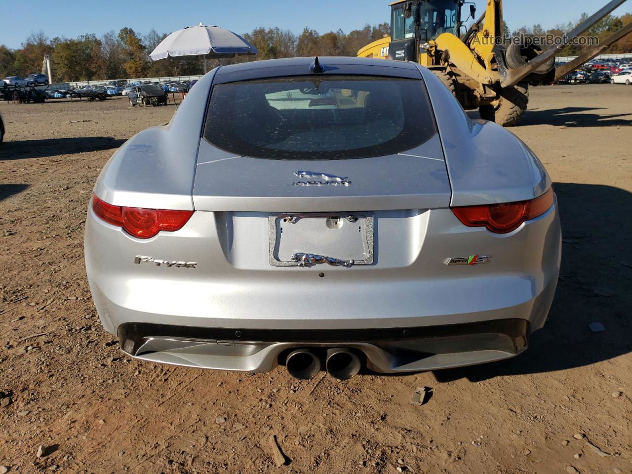 2016 Jaguar F-type S Silver vin: SAJWJ6BV6G8K27810