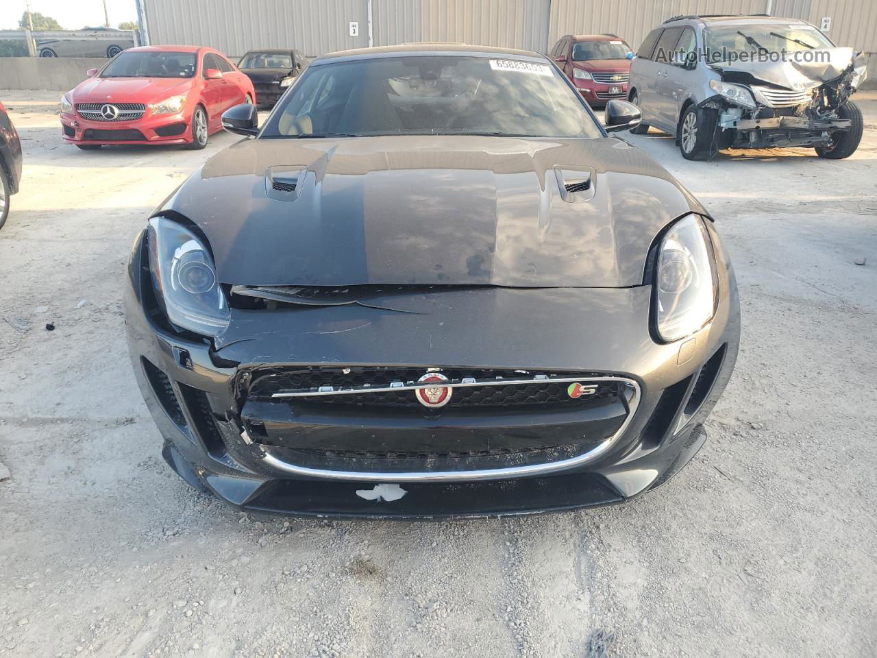 2016 Jaguar F-type S Gray vin: SAJWJ6BVXG8K29088