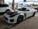 2016 Jaguar F-type R White vin: SAJWJ6DL2GMK28830