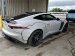 2016 Jaguar F-type R White vin: SAJWJ6DL2GMK28830