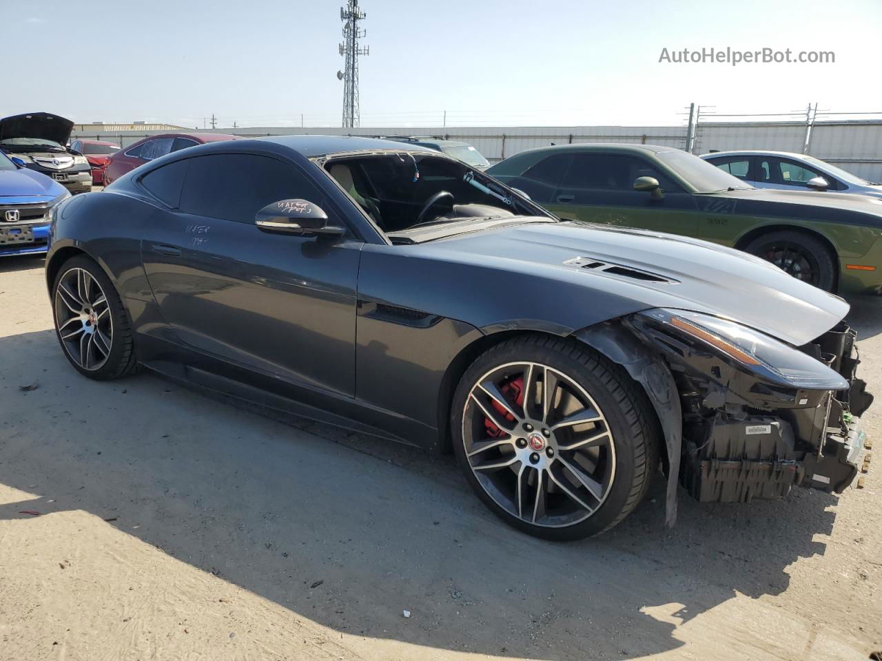 2016 Jaguar F-type R Charcoal vin: SAJWJ6DL2GMK32991