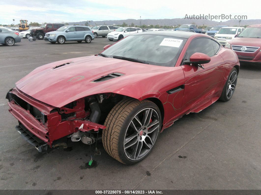 2016 Jaguar F-type R Red vin: SAJWJ6DL3GMK29758