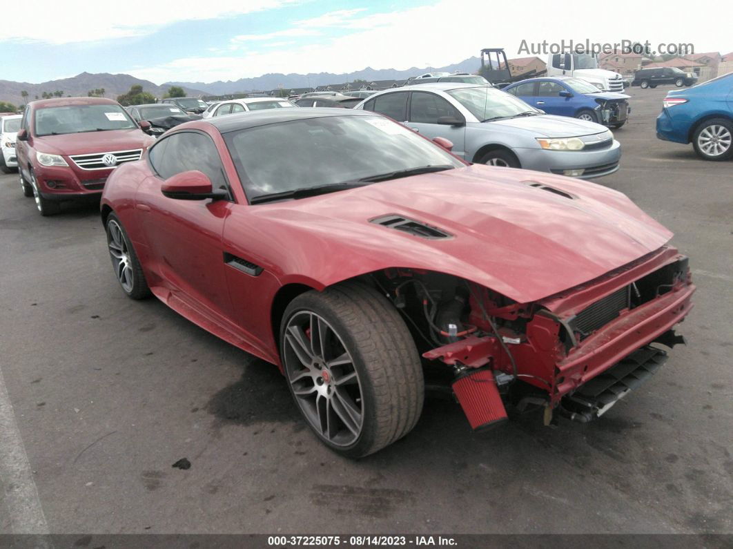 2016 Jaguar F-type R Red vin: SAJWJ6DL3GMK29758