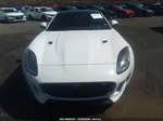 2016 Jaguar F-type R White vin: SAJWJ6DL8GMK30257