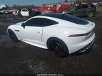 2016 Jaguar F-type R White vin: SAJWJ6DL8GMK30257