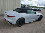 2016 Jaguar F-type S White vin: SAJWJ6FV3G8K26155