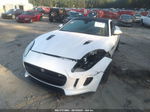 2016 Jaguar F-type R White vin: SAJXJ6DL5GMK26784