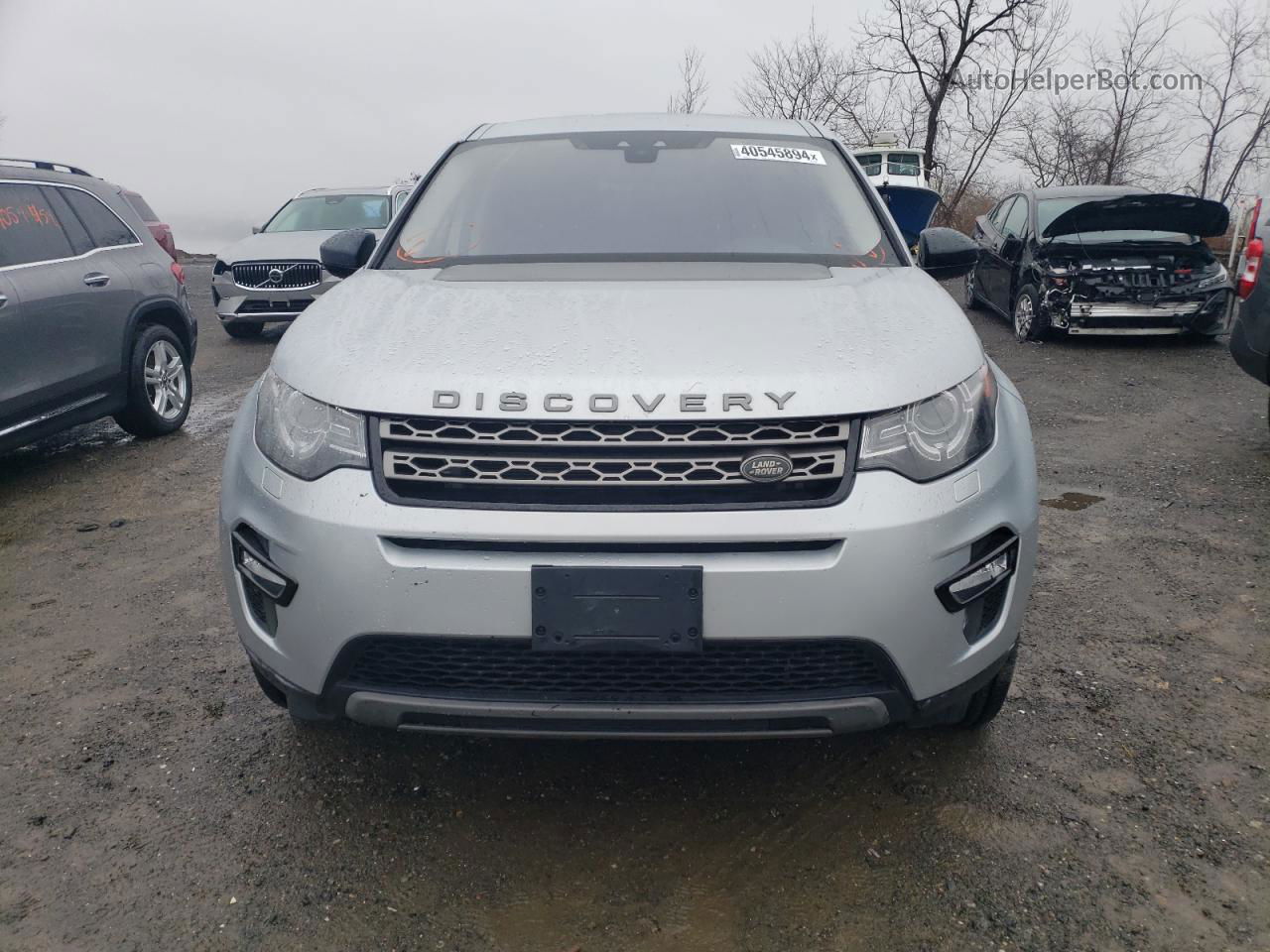 2019 Land Rover Discovery Sport Se Silver vin: SALCP2FX0KH791698