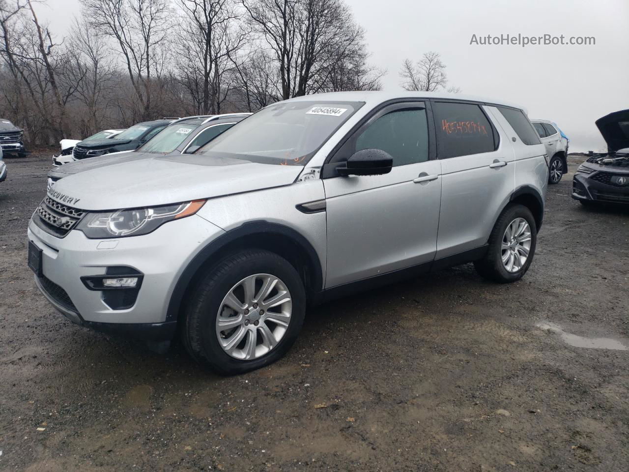 2019 Land Rover Discovery Sport Se Silver vin: SALCP2FX0KH791698