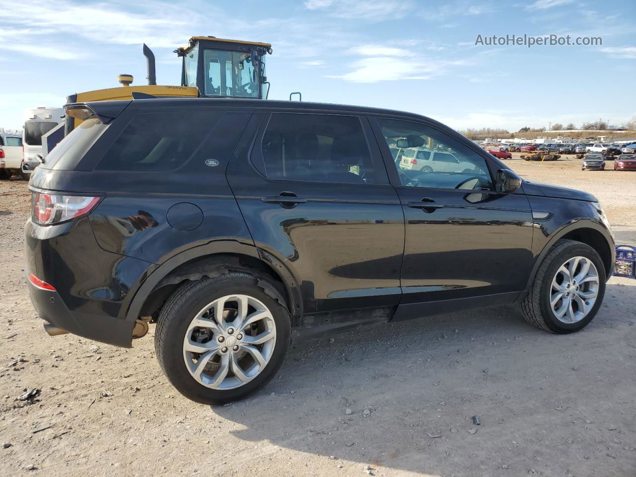 2019 Land Rover Discovery Sport Se Черный vin: SALCP2FX0KH799302