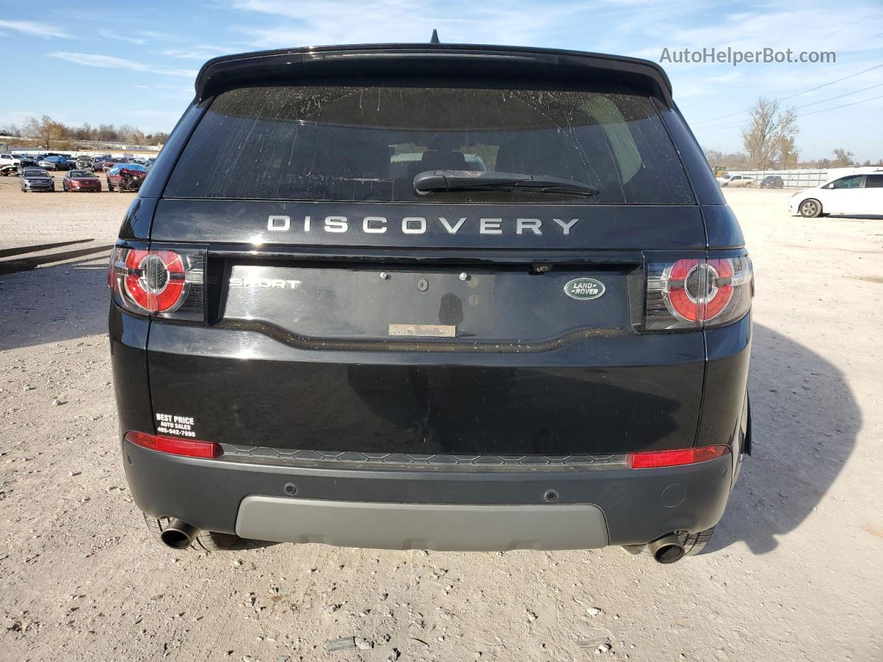 2019 Land Rover Discovery Sport Se Black vin: SALCP2FX0KH799302