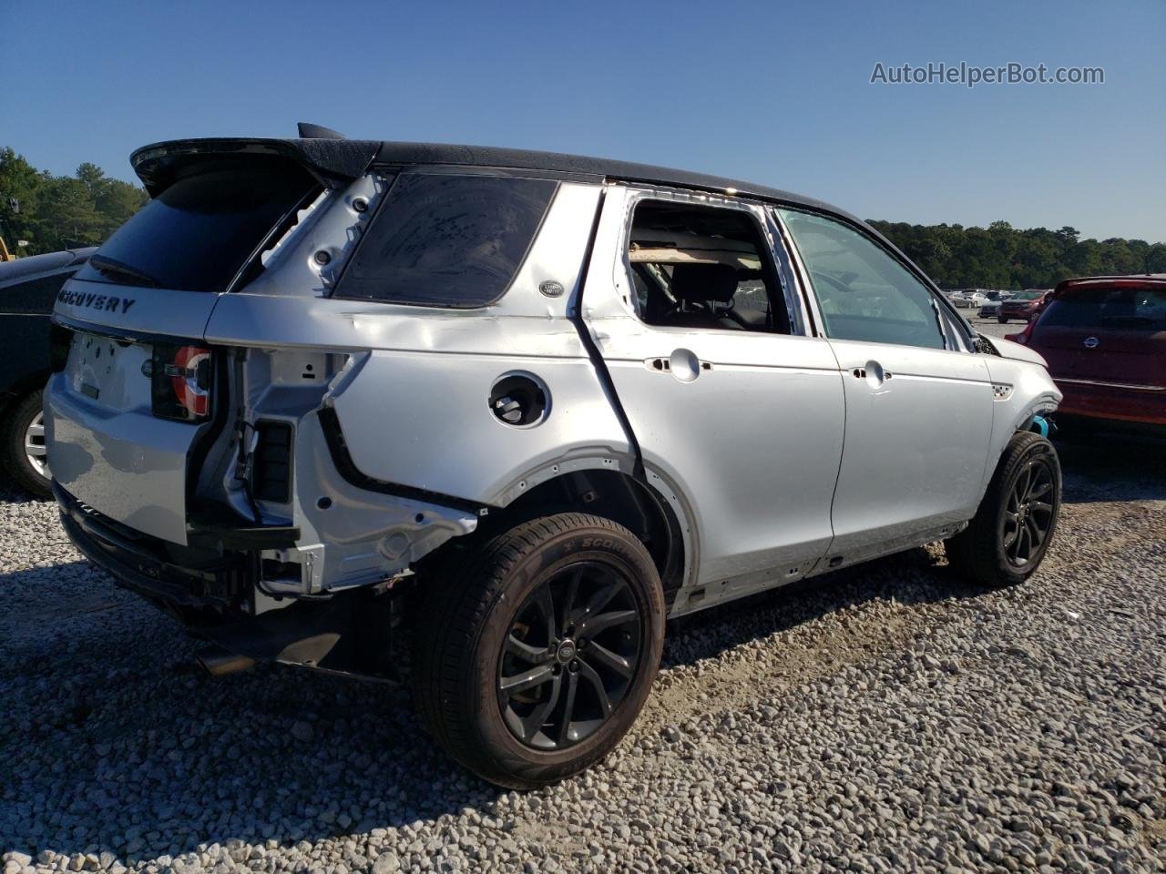 2019 Land Rover Discovery Sport Se Silver vin: SALCP2FX0KH829866