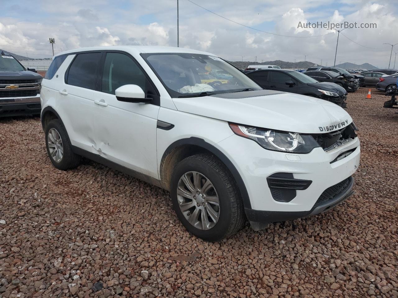 2019 Land Rover Discovery Sport Se Белый vin: SALCP2FX1KH785764