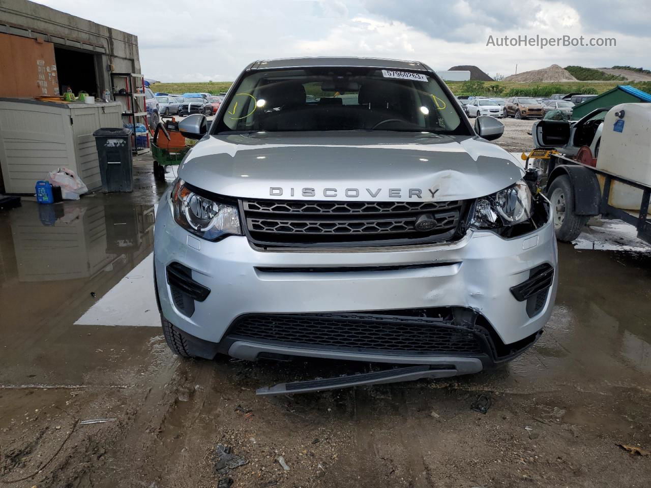 2019 Land Rover Discovery Sport Se Silver vin: SALCP2FX1KH800201