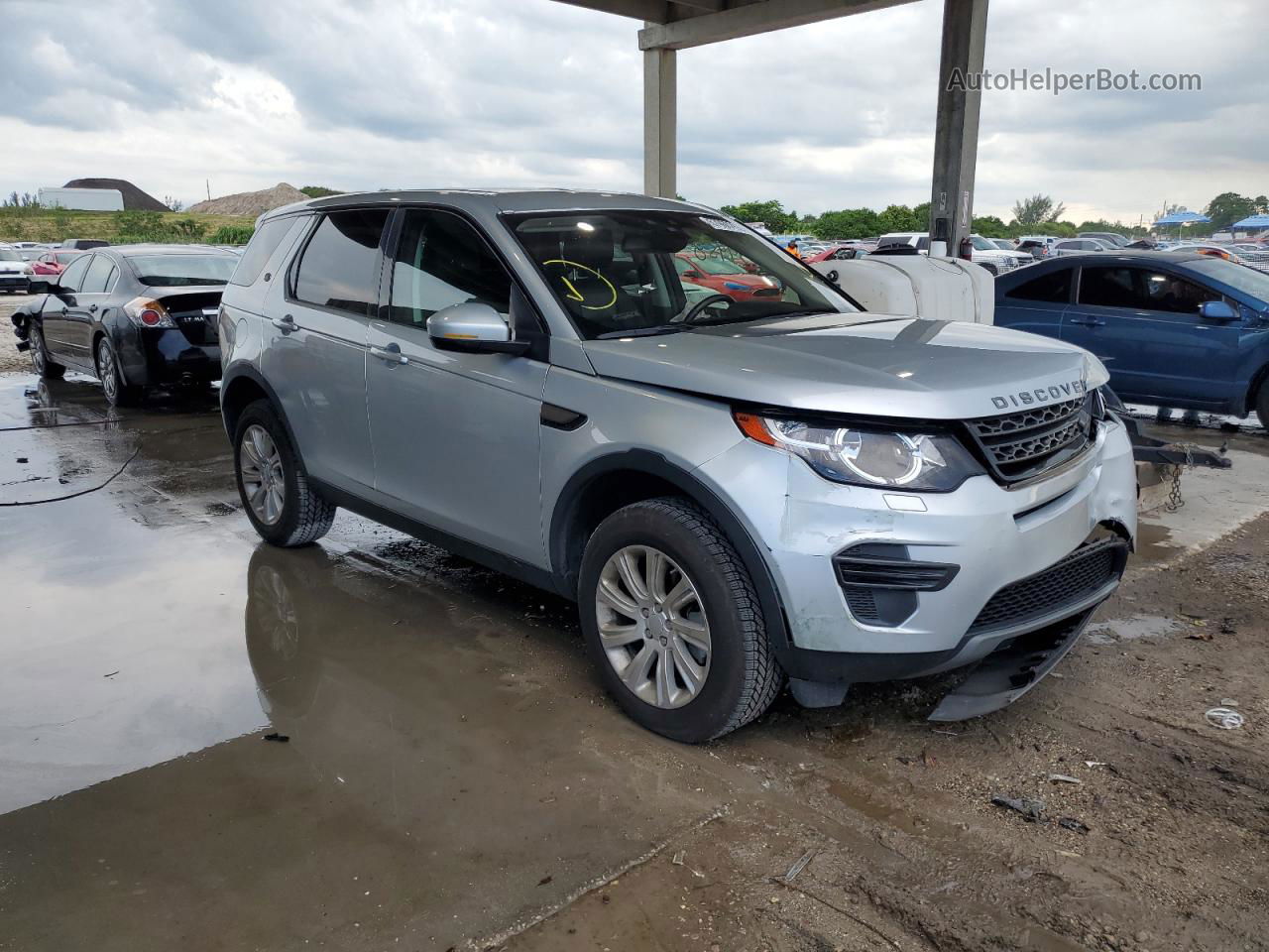 2019 Land Rover Discovery Sport Se Silver vin: SALCP2FX1KH800201