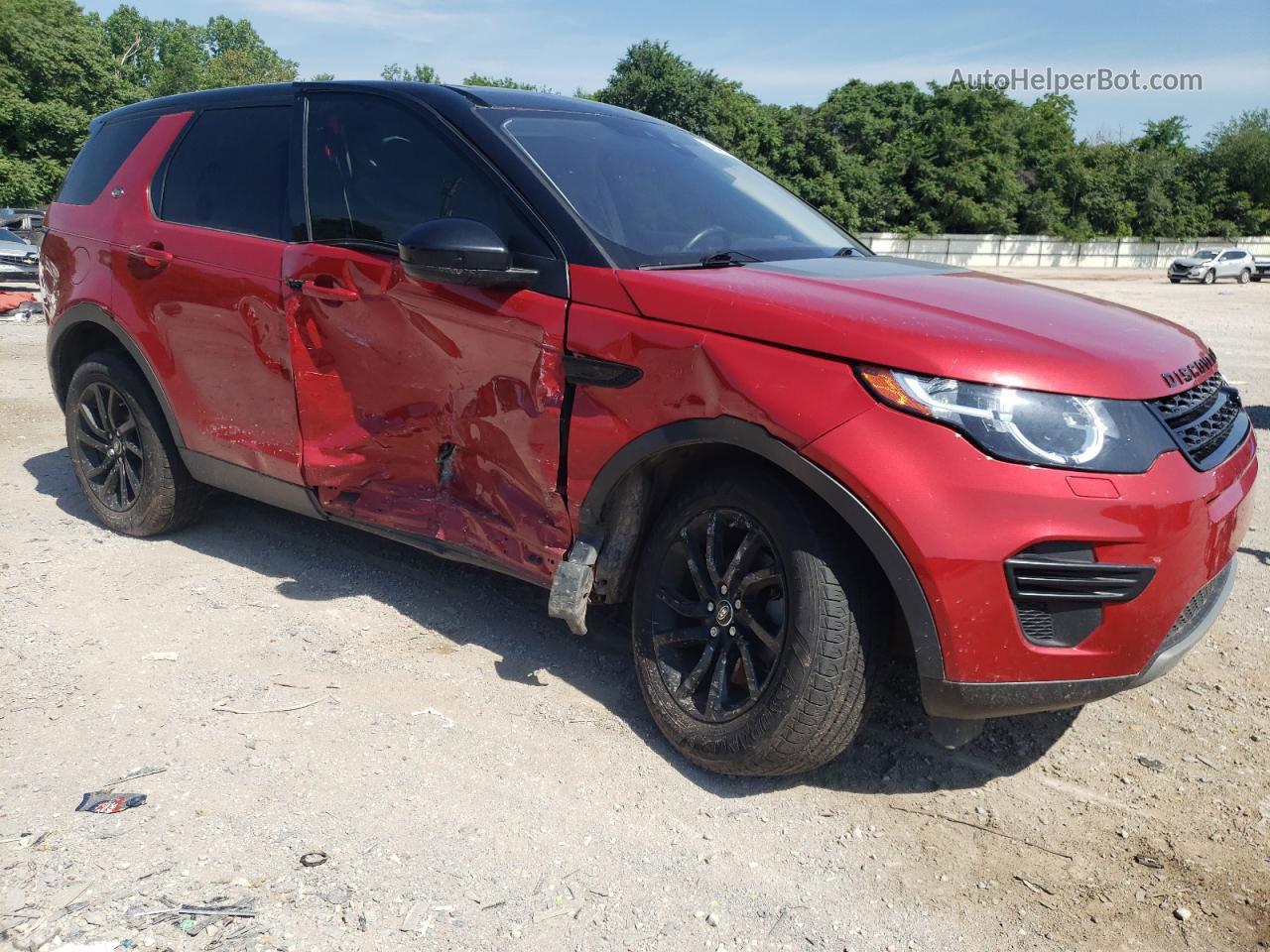 2019 Land Rover Discovery Sport Se Красный vin: SALCP2FX2KH785028