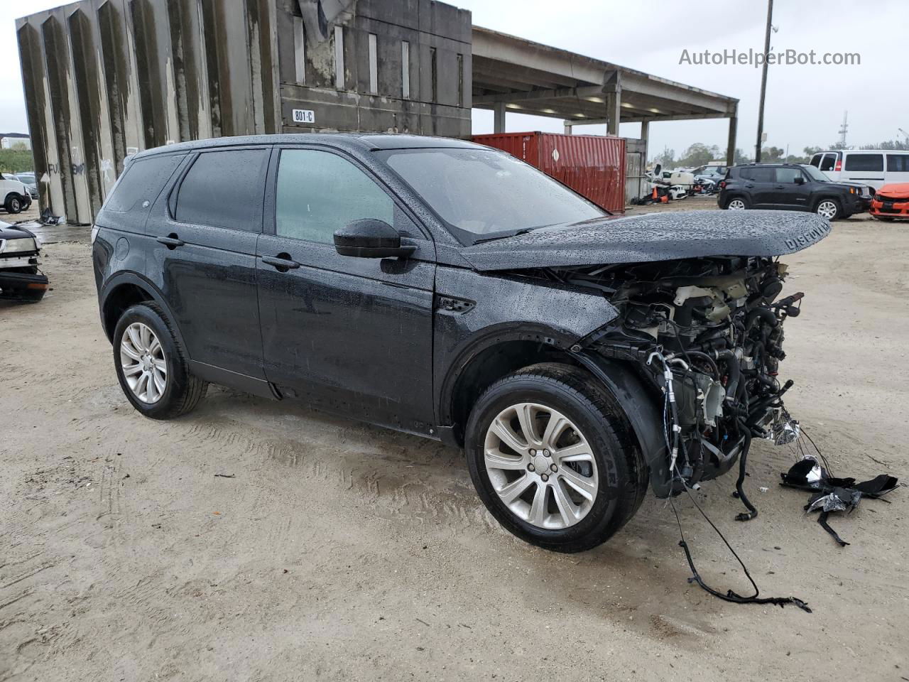 2019 Land Rover Discovery Sport Se Black vin: SALCP2FX2KH811398