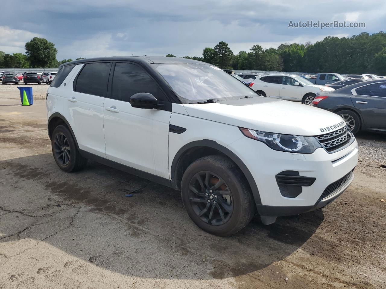 2019 Land Rover Discovery Sport Se White vin: SALCP2FX2KH818609