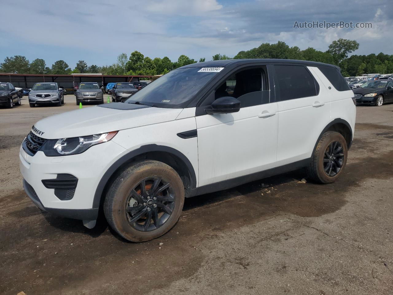 2019 Land Rover Discovery Sport Se White vin: SALCP2FX2KH818609