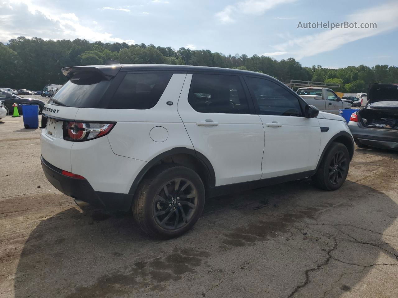 2019 Land Rover Discovery Sport Se White vin: SALCP2FX2KH818609