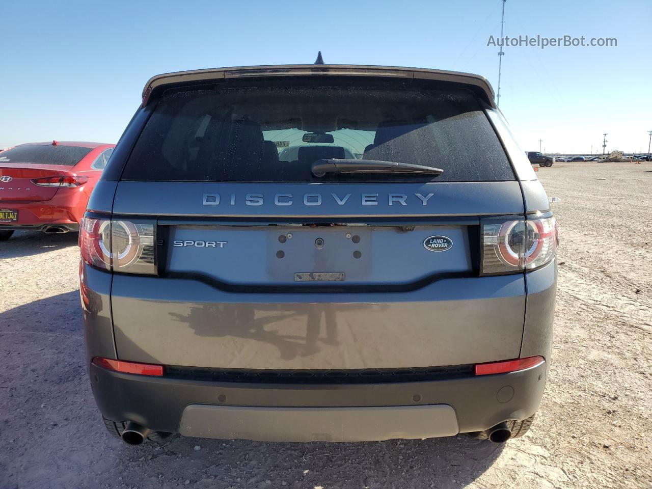 2019 Land Rover Discovery Sport Se Серый vin: SALCP2FX3KH783367