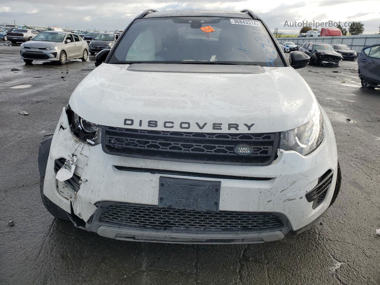 2019 Land Rover Discovery Sport Se Белый vin: SALCP2FX3KH803472