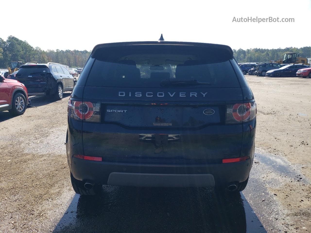 2019 Land Rover Discovery Sport Se Черный vin: SALCP2FX3KH803634