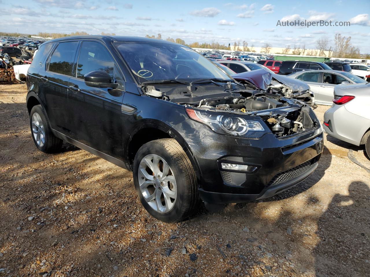 2019 Land Rover Discovery Sport Se Black vin: SALCP2FX5KH789834