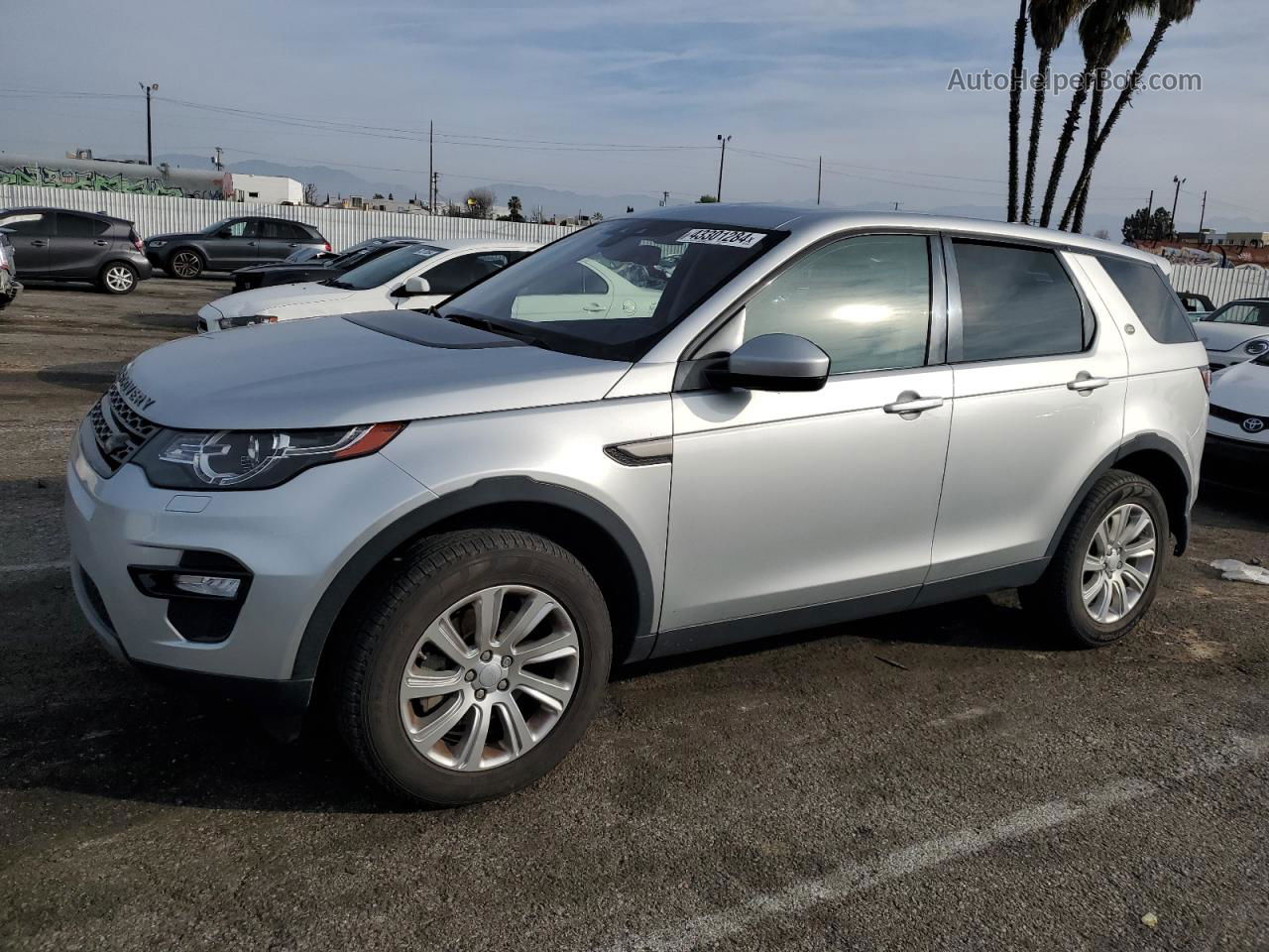 2019 Land Rover Discovery Sport Se Silver vin: SALCP2FX5KH794662