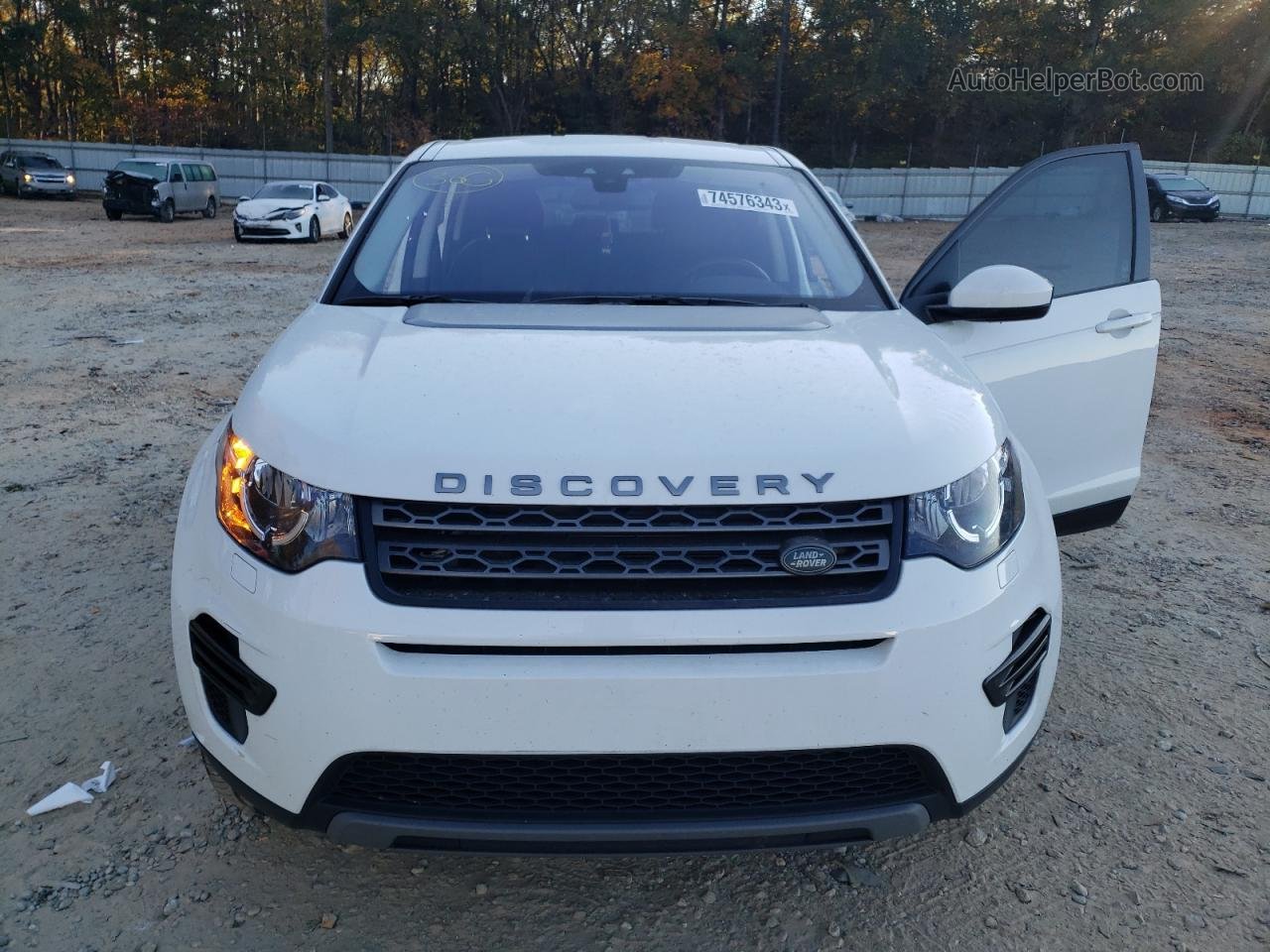 2019 Land Rover Discovery Sport Se White vin: SALCP2FX5KH807197