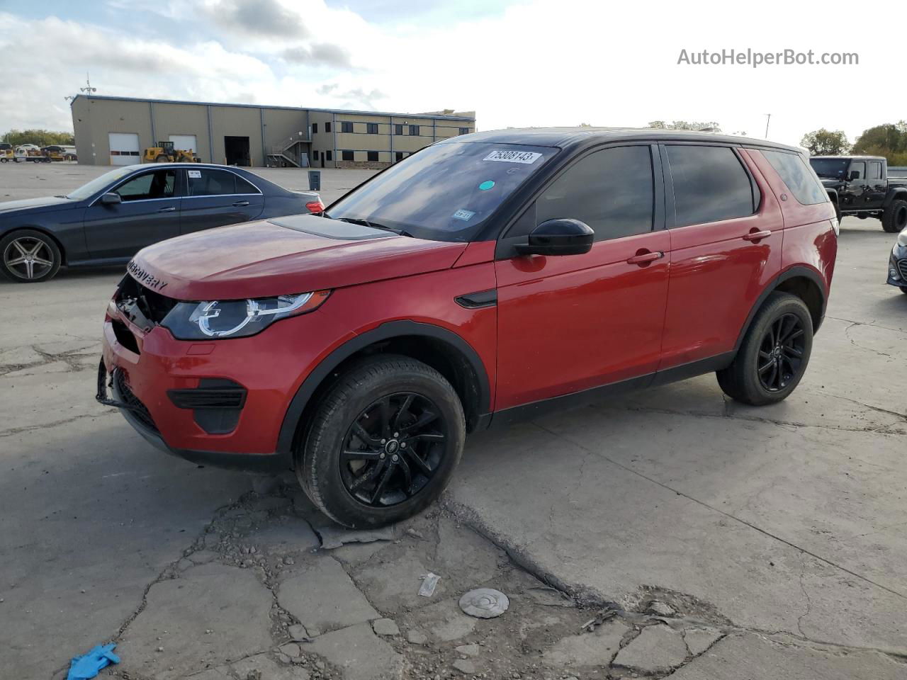 2019 Land Rover Discovery Sport Se Red vin: SALCP2FX6KH784948