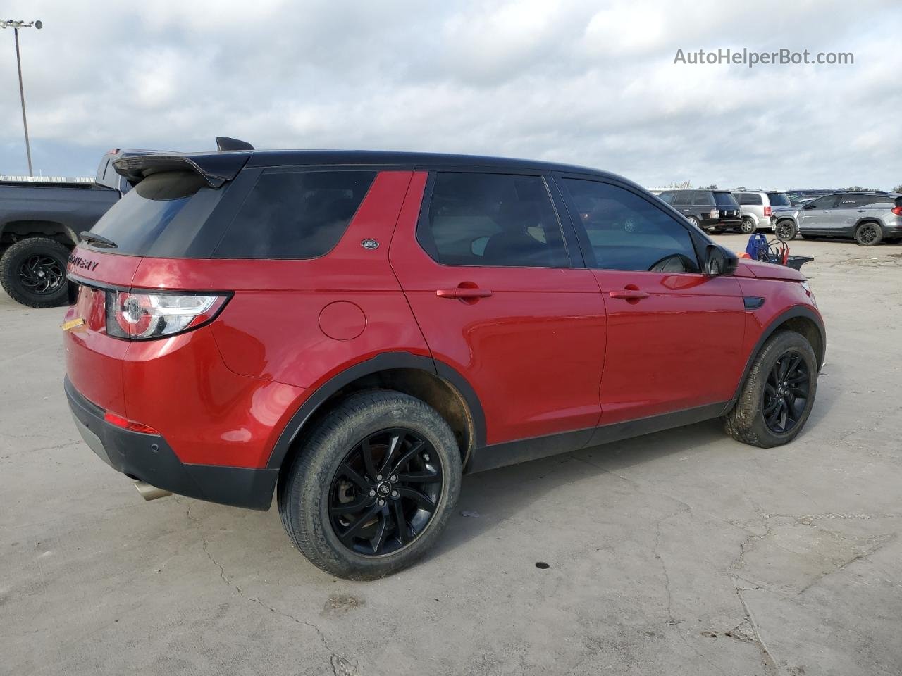 2019 Land Rover Discovery Sport Se Red vin: SALCP2FX6KH784948