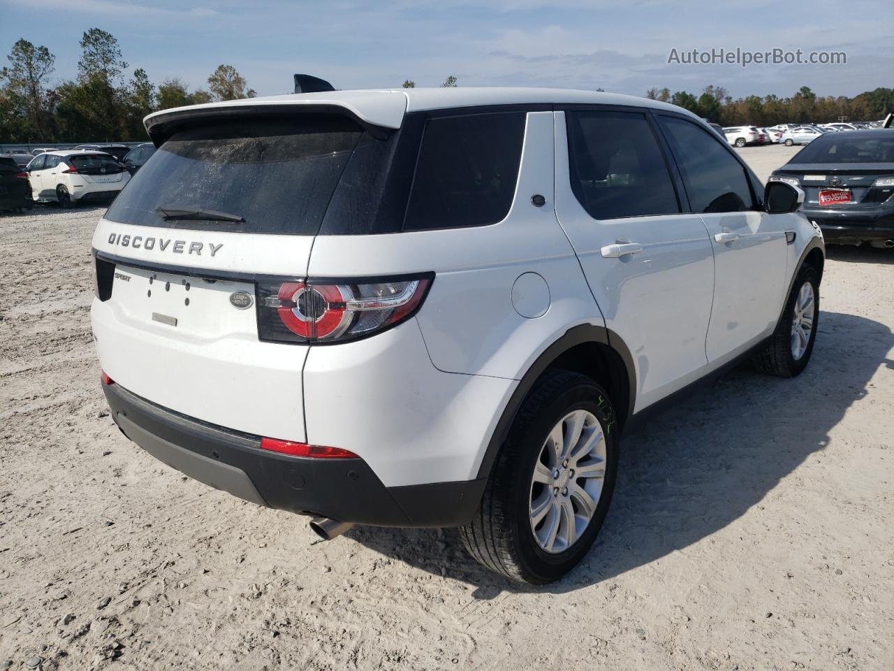 2019 Land Rover Discovery Sport Se White vin: SALCP2FX6KH793147