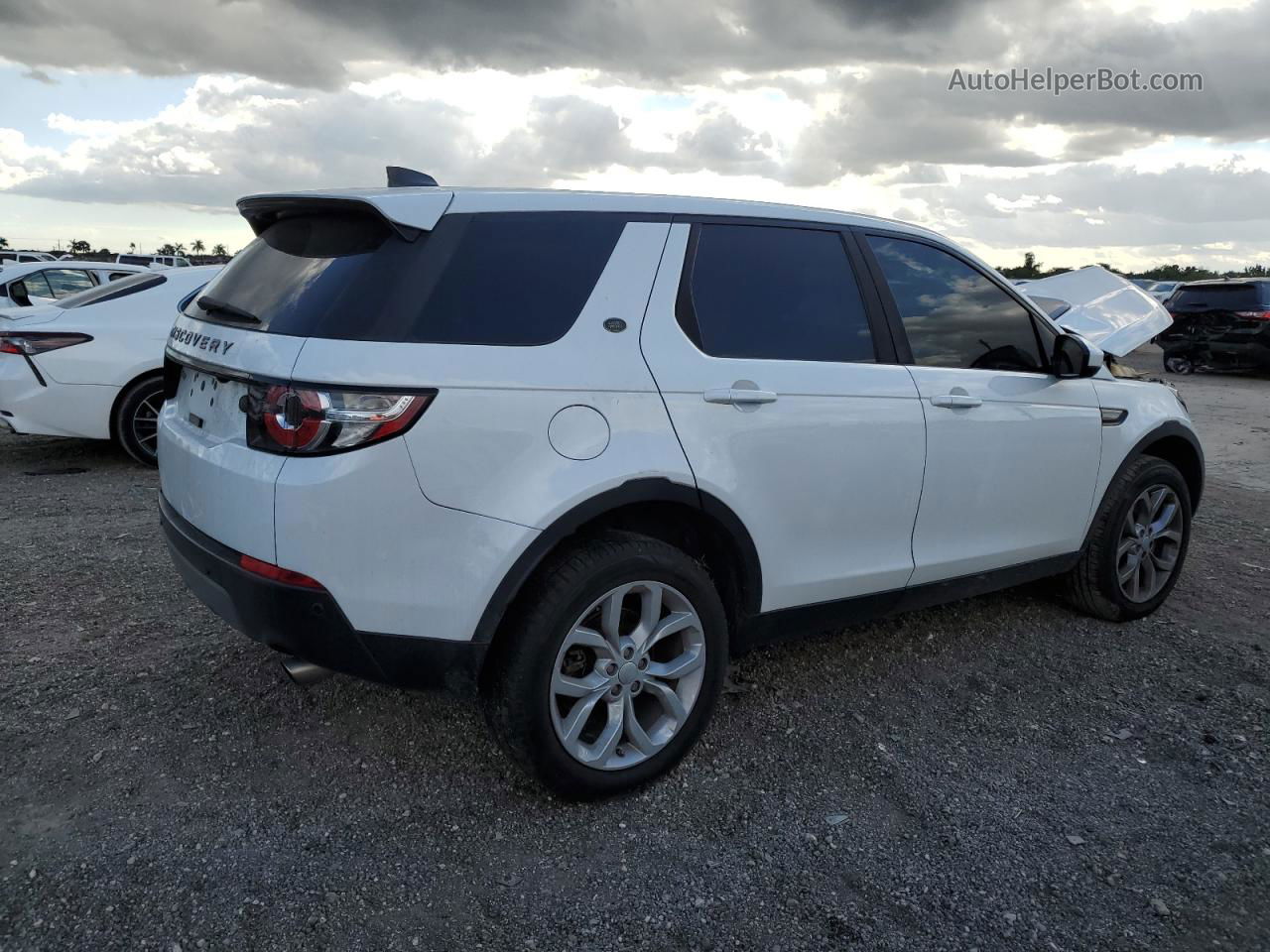 2019 Land Rover Discovery Sport Se White vin: SALCP2FX6KH803854