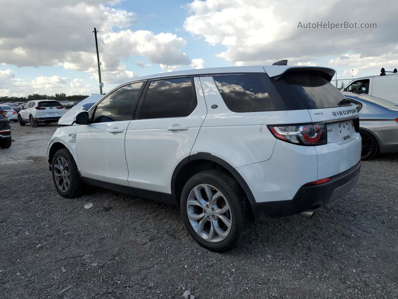 2019 Land Rover Discovery Sport Se White vin: SALCP2FX6KH803854