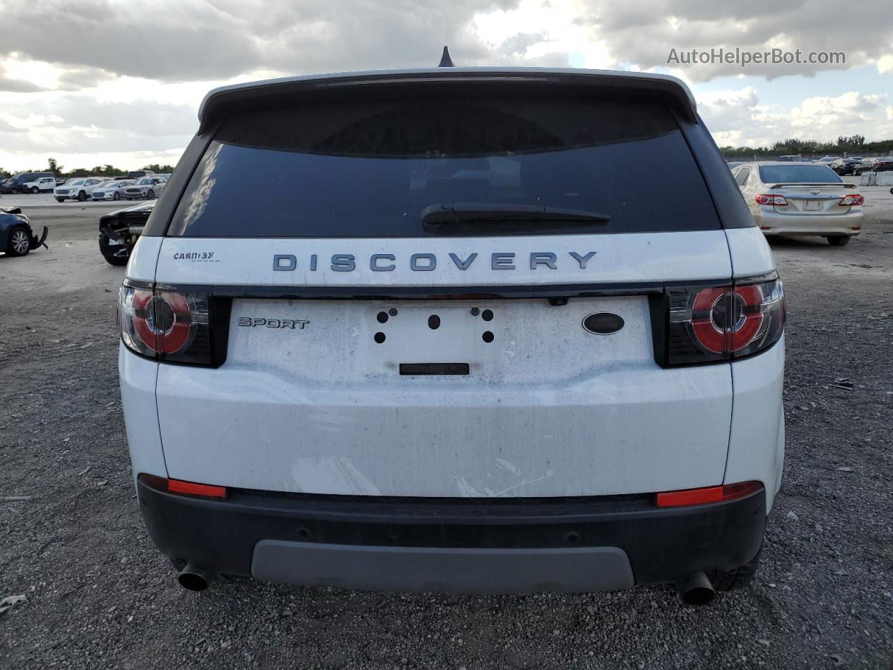 2019 Land Rover Discovery Sport Se White vin: SALCP2FX6KH803854