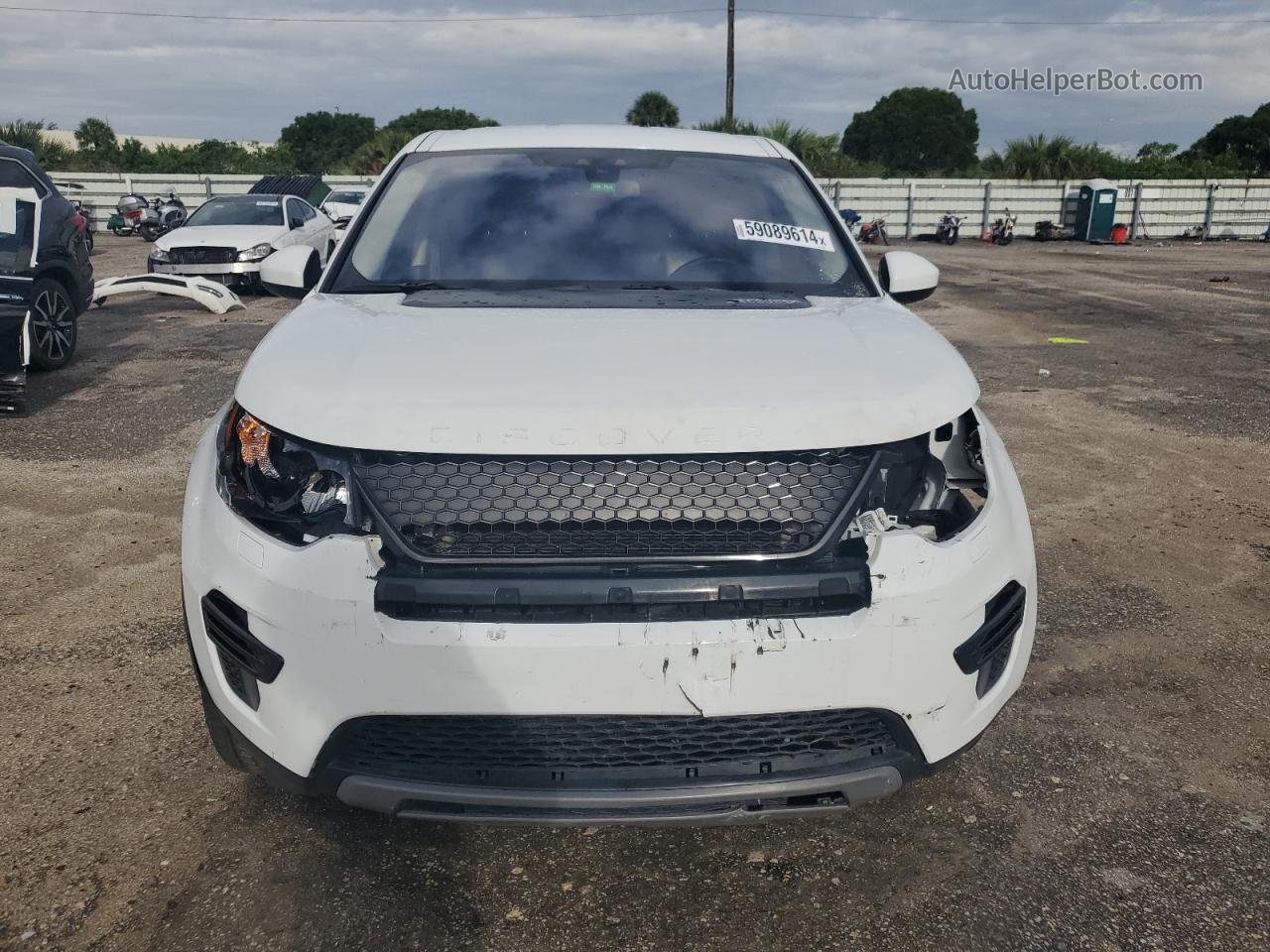 2019 Land Rover Discovery Sport Se Белый vin: SALCP2FX6KH803854