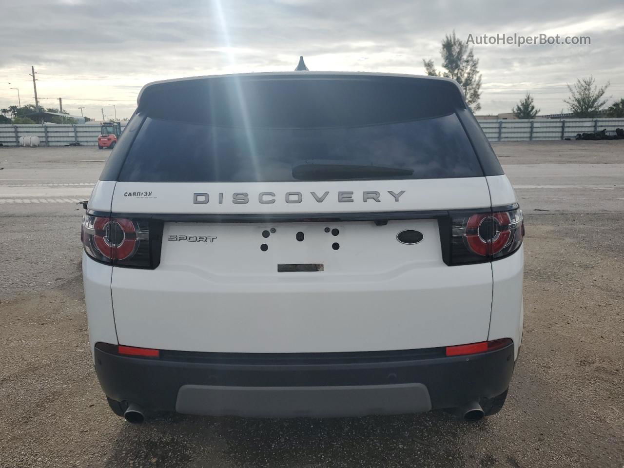 2019 Land Rover Discovery Sport Se White vin: SALCP2FX6KH803854