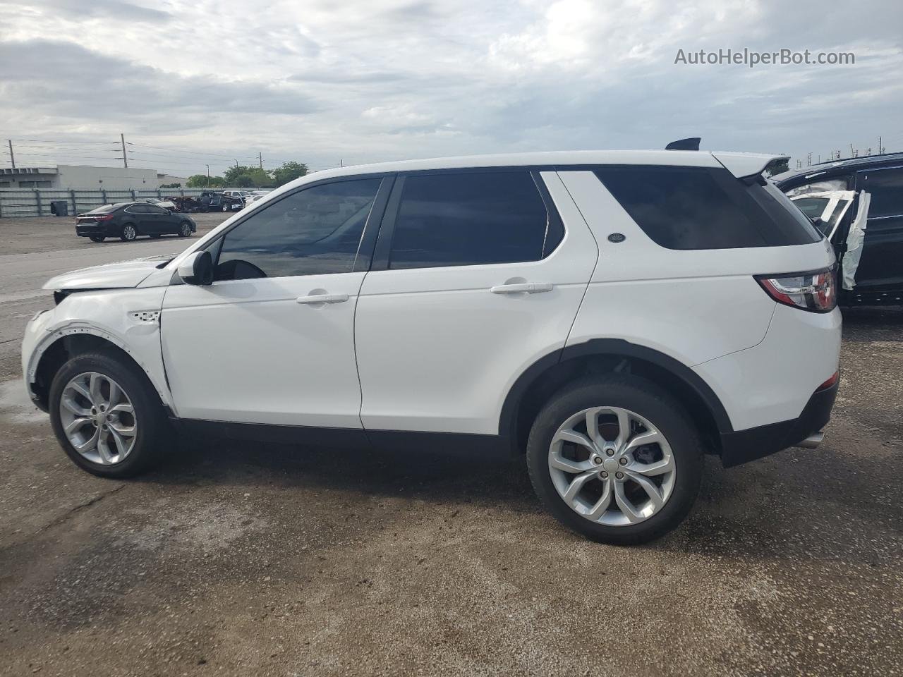 2019 Land Rover Discovery Sport Se White vin: SALCP2FX6KH803854