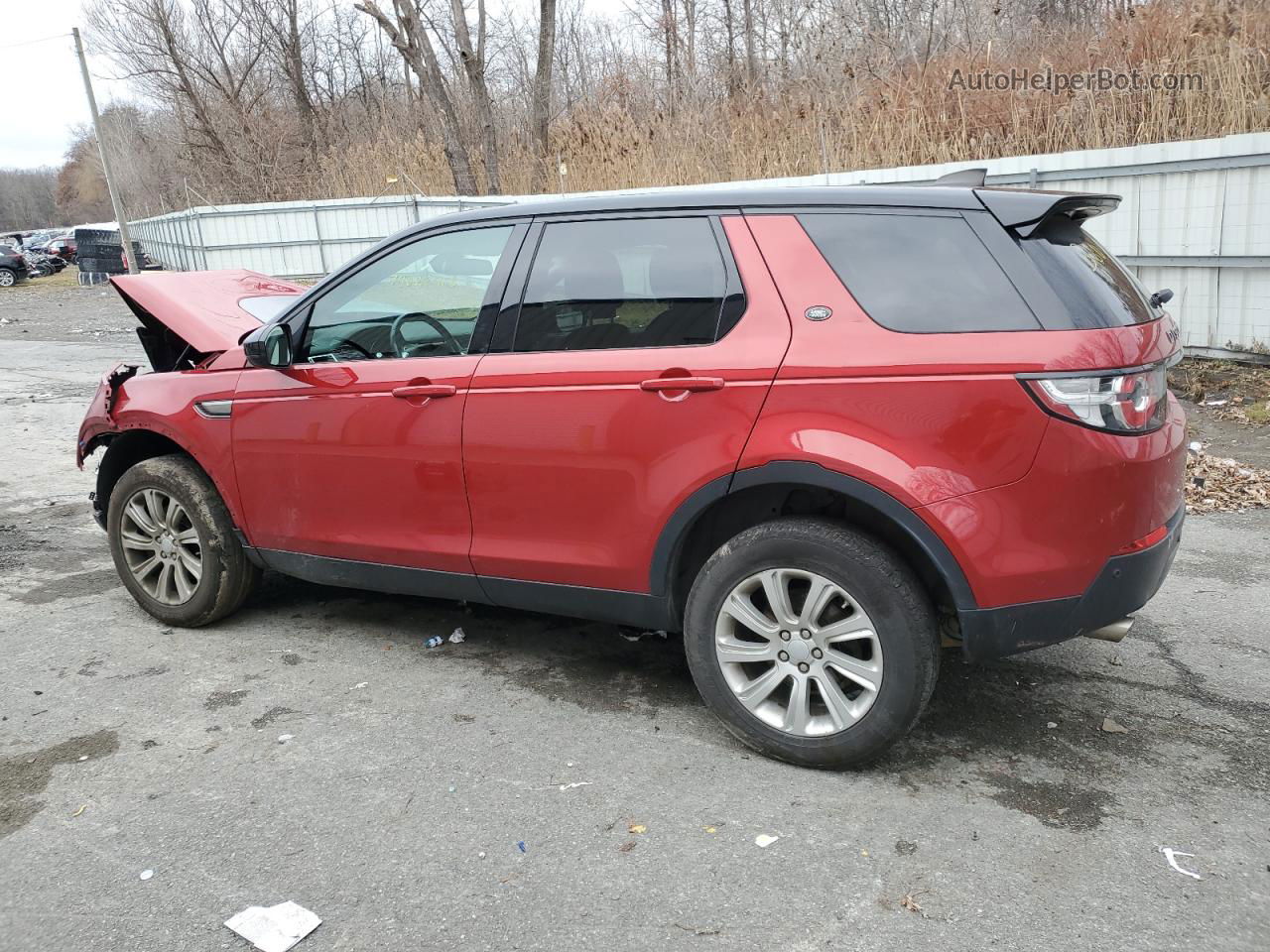 2019 Land Rover Discovery Sport Se Red vin: SALCP2FX7KH785722